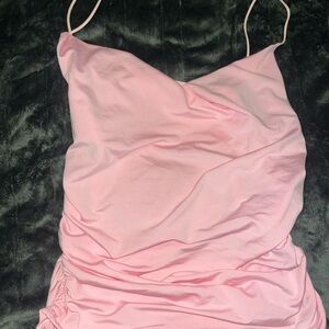 SHEIN Pink Spaghetti Strap Top
